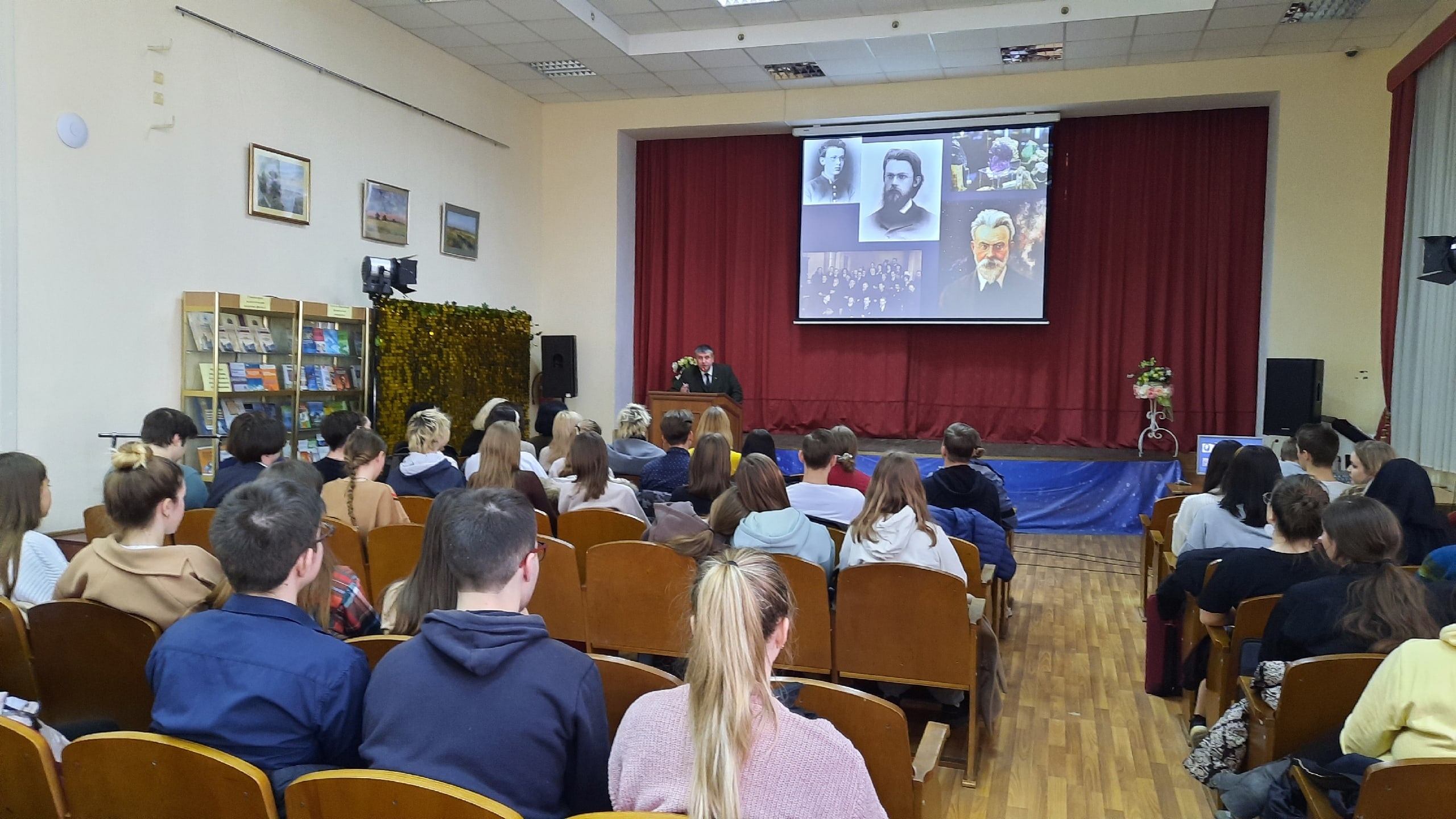 Лекция в честь 160-летия со дня рождения В.И. Вернадского