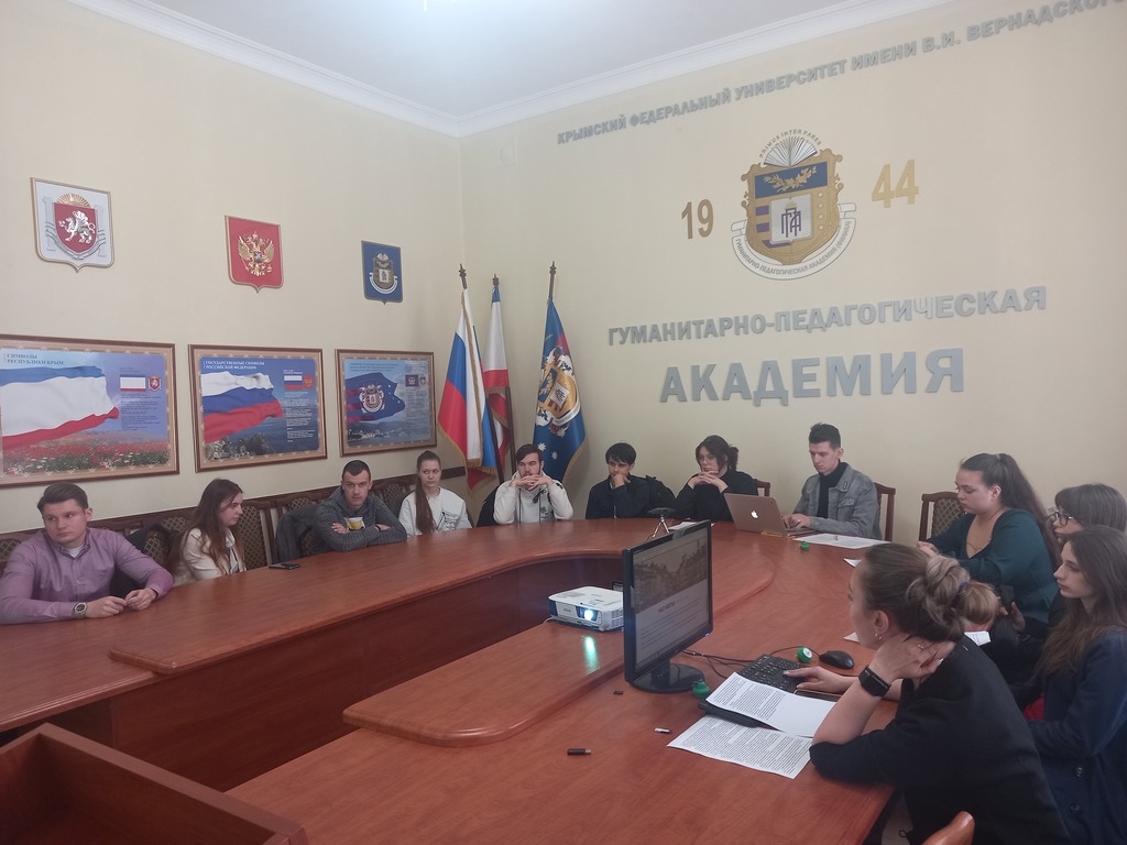 Секционное заседание в рамках XIII Республиканской студенческой научно-практической конференции